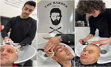 “The Barber” - I ragazzi di Gocce nel Deserto ospiti di The Barber since 1978
