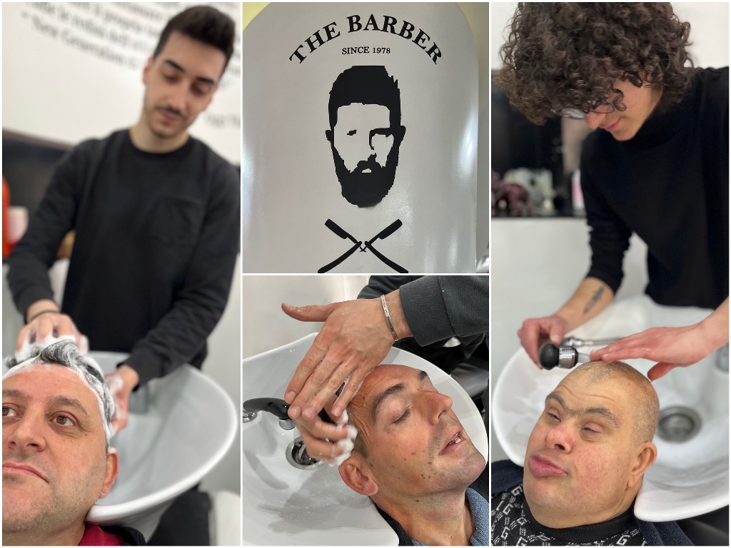 “The Barber” - I ragazzi di Gocce nel Deserto ospiti di The Barber since 1978 - gocce nel deserto
